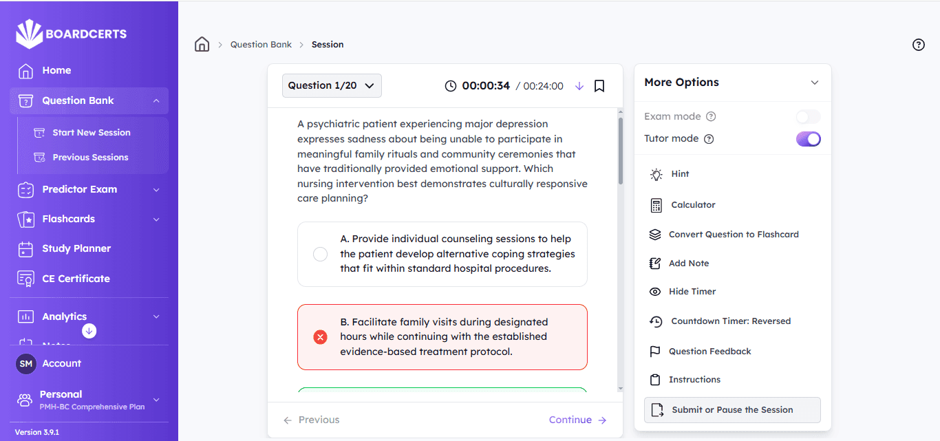 pmh-bc boardcerts question bank