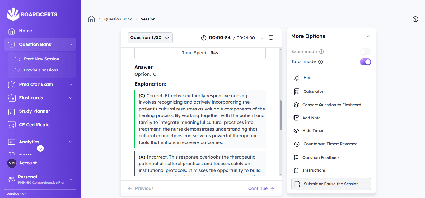 pmh-bc boardcerts question bank rationals