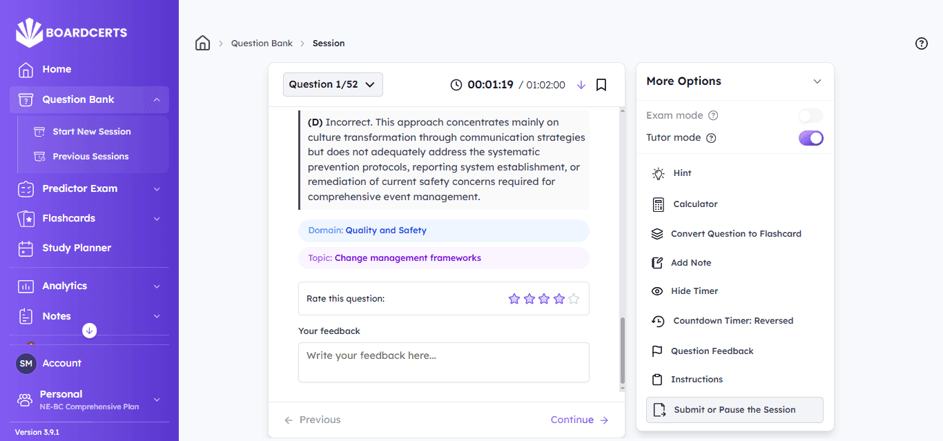 ne-bc boardcerts question bank rationals.